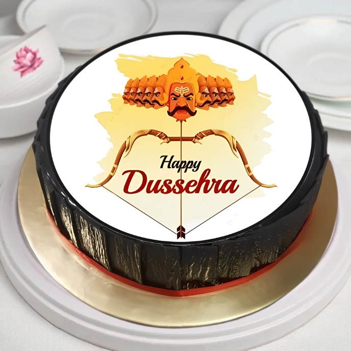 Happy Dussehra Cake - Fresh Cake